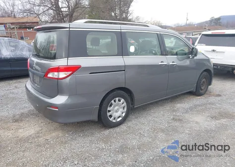 2014 Nissan Quest S from USA, damaged, VIN JN8AE2KP1E9103897